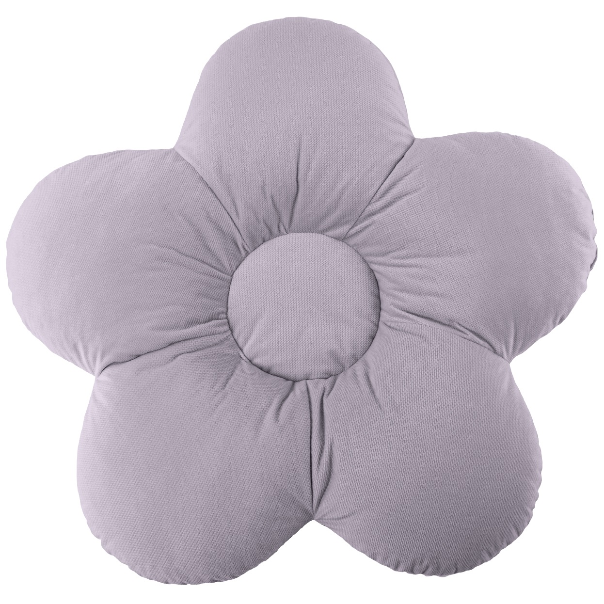 Poduszka Kwiatek XXL velvet fiolet 65 cm BR
