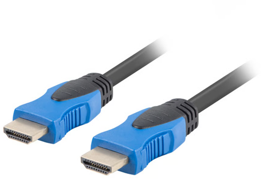 Kabel HDMI/HDMI Lanberg M/M v2.0, 4K, 20m, czarny
