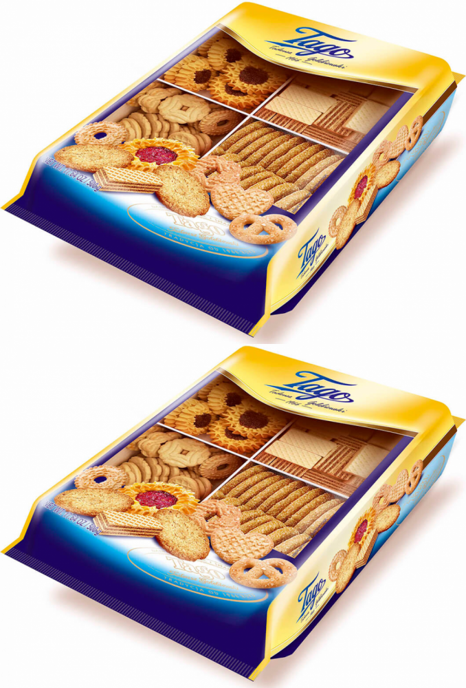 2x Ciastka Tago Mix Ciasteczkowy, 500g