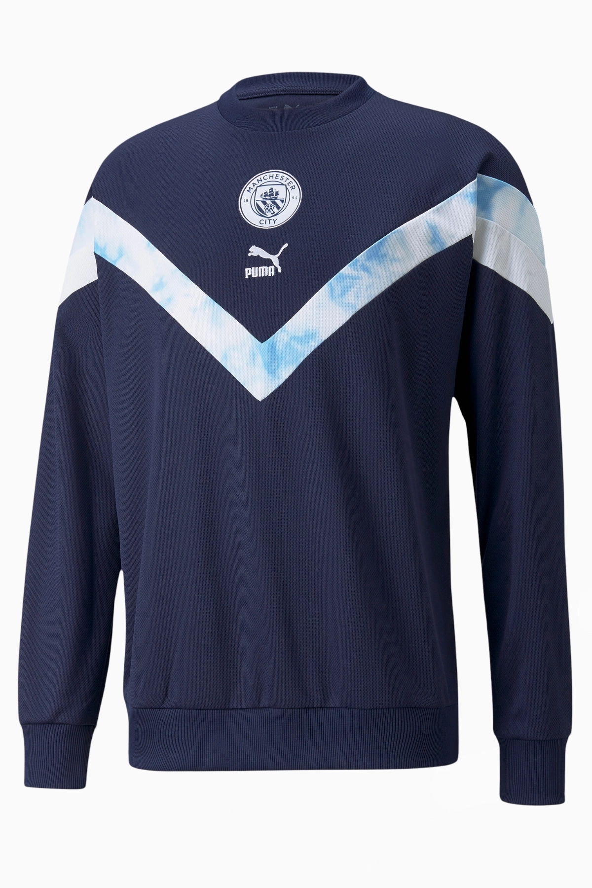 Bluza Puma Manchester City 24/25 Iconic MCS - Granatowy