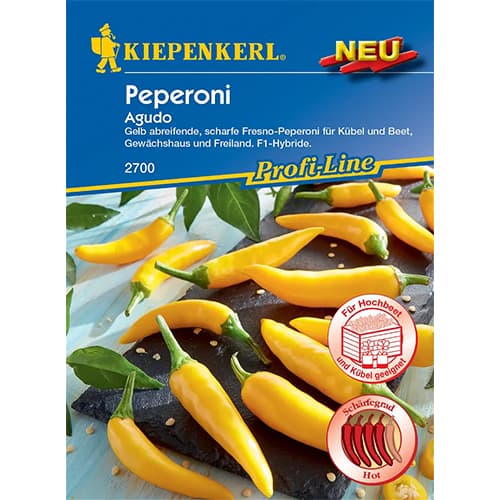 1 ob, Pálivá paprika Agudo, F1 - : Monžstvo balíkov: 1 ob