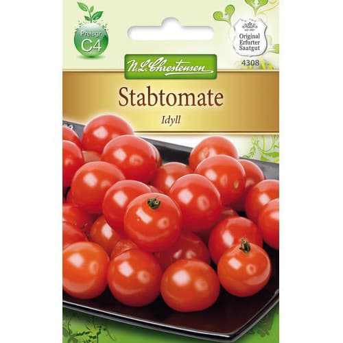 1 szt, Stabtomate Idyll - Samen: Ilość w opakowaniu: 1 Stück
