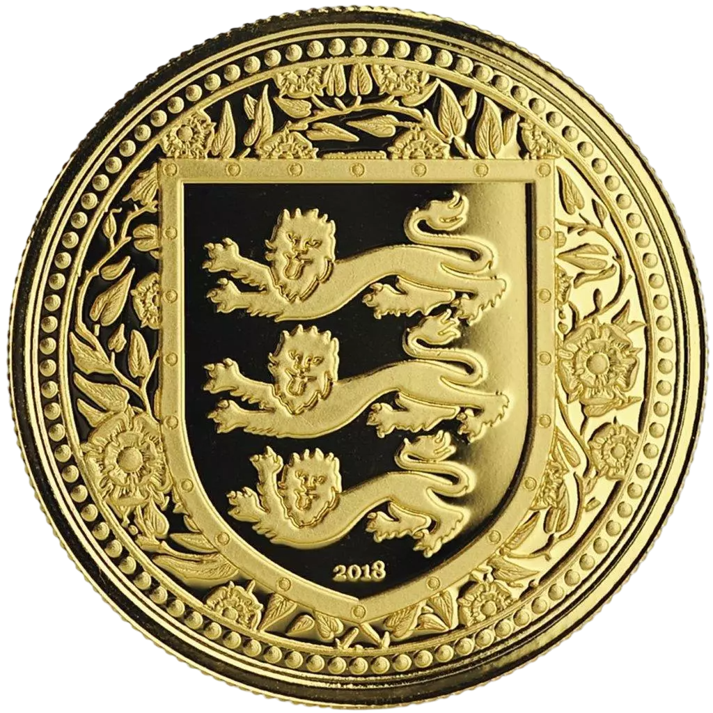 Złota moneta Royal Arms of England Three Lions 1 uncja złota - wysyłka 24 h!