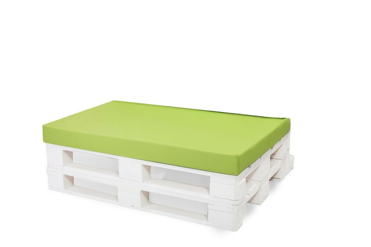 Pokrowiec na meble ogrodowe 120x40x10cm, poszewka na poduszkę ogrodową z zamkiem błyskawicznym, cytrynowa poszewka na meble ogrodowe z palet