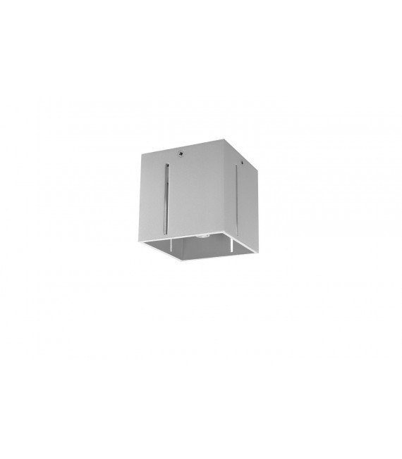 Plafon PIXAR szary, nowoczesny - 10x10x10cm Sollux