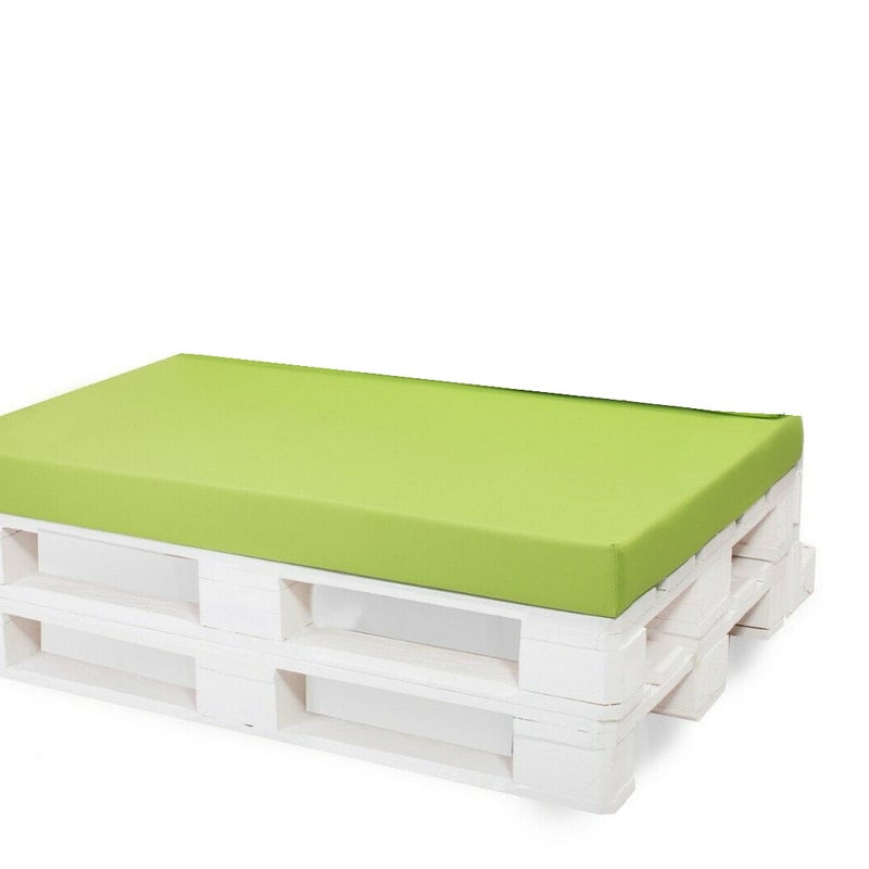 Pokrowiec na meble ogrodowe 120x50x10cm, poszewka na poduszkę ogrodową z zamkiem błyskawicznym, cytrynowa poszewka na meble ogrodowe z palet