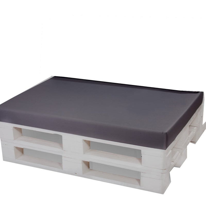 Pokrowiec na meble ogrodowe 120x40x10cm, poszewka na poduszkę ogrodową z zamkiem błyskawicznym, antracytowa poszewka na meble ogrodowe z palet