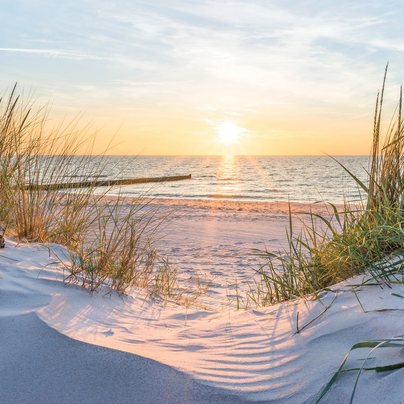 Fototapeta Plaża Morze Natura Słońce 250x175 cm Tapeta Do Sypialni Salonu Kuchni Na Flizelinie
