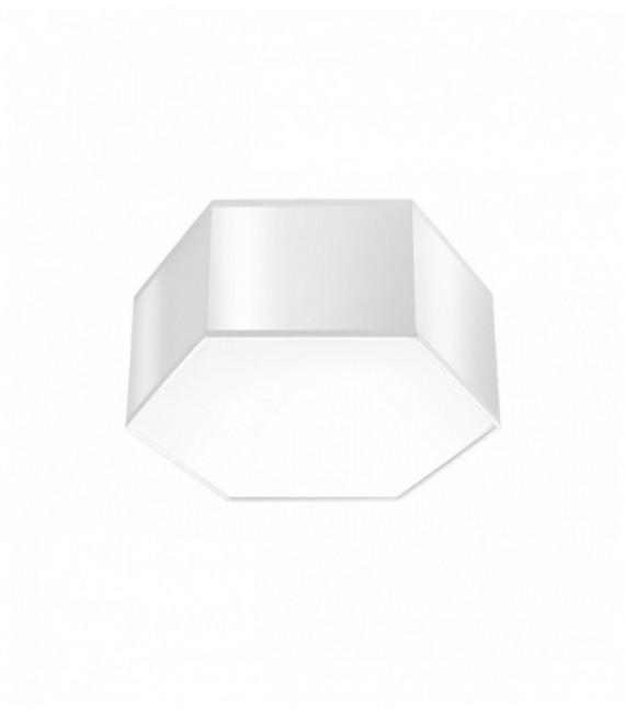 Plafon SUNDE 13 biały, nowoczesny - 30.5x26.5x13.5cm Sollux