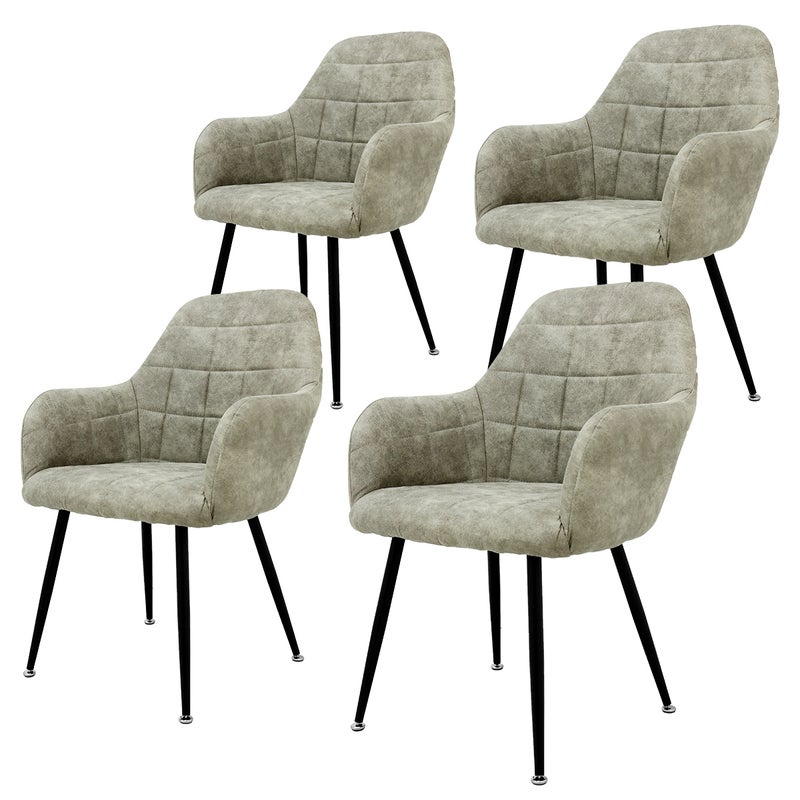4szt Krzesla do jadalni Krzesla do salonu Design Krzesla do jadalni Mikro Skóra