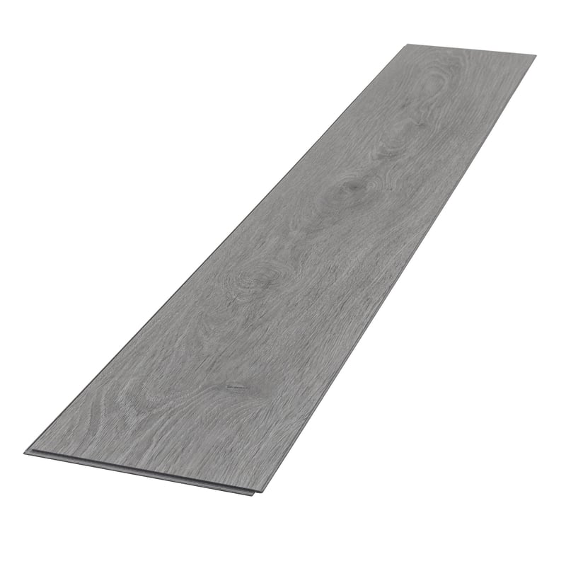 ML-Design panele winylowe na klik 122x18xcm 4,2 mm 6,16 m²/28 desek dąb hikorowy windswell szare wygląd drewna wodoodporne klasa 34 podłoga PVC Deluxe