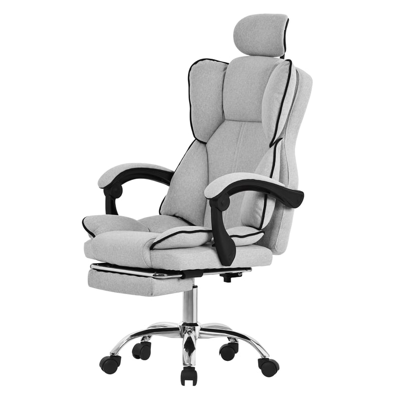 Ergonomiczne krzeslo biurowe z regulacja wysokosci i zaglówkiem