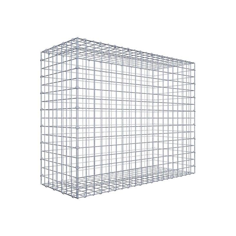 Gabion 100 cm x 80 cm x 40 cm (dł. x wys. x gł.), rozmiar oczka 5 cm x 5 cm, pierścień C