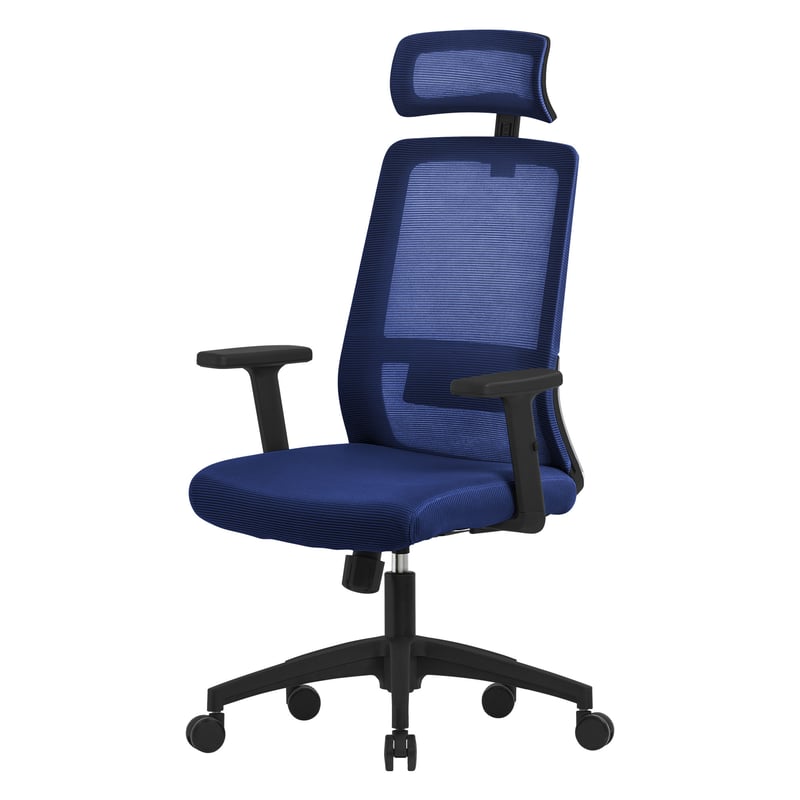 Krzeslo biurowe Ergonomiczne krzeslo obrotowe Navy Krzeslo do biurka Krzeslo kom