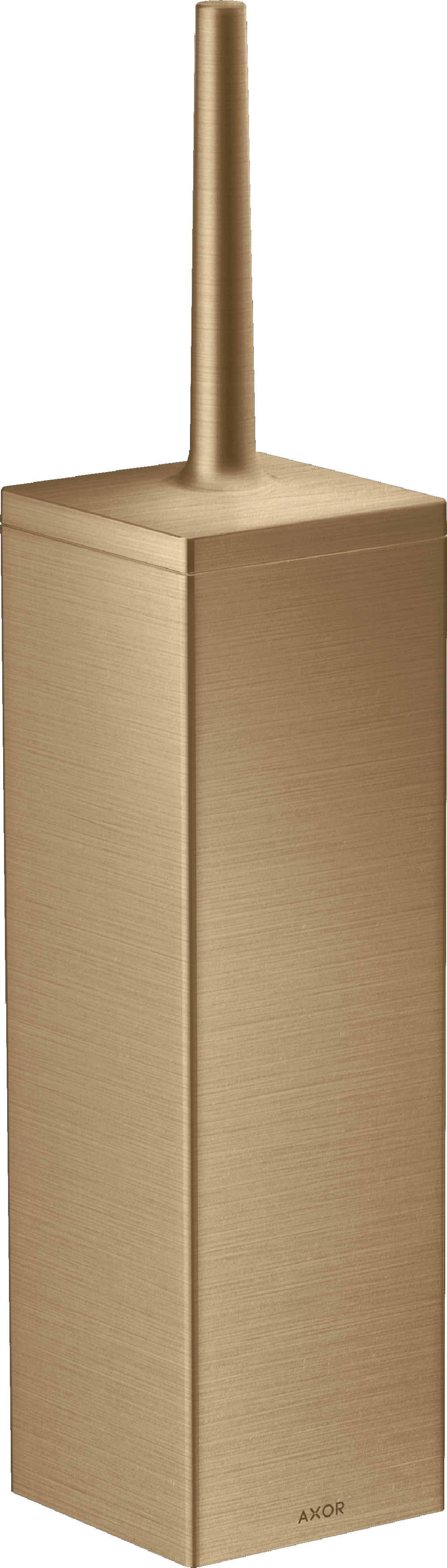 Axor Universal Rectangular szczotka do WC wisząca brąz szczotkowany 42655140