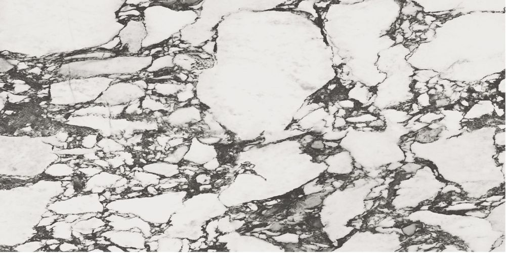 Opoczno Calacatta Paonazzo płytka ścienno-podłogowa 119,8x59,8 cm biała-czarna