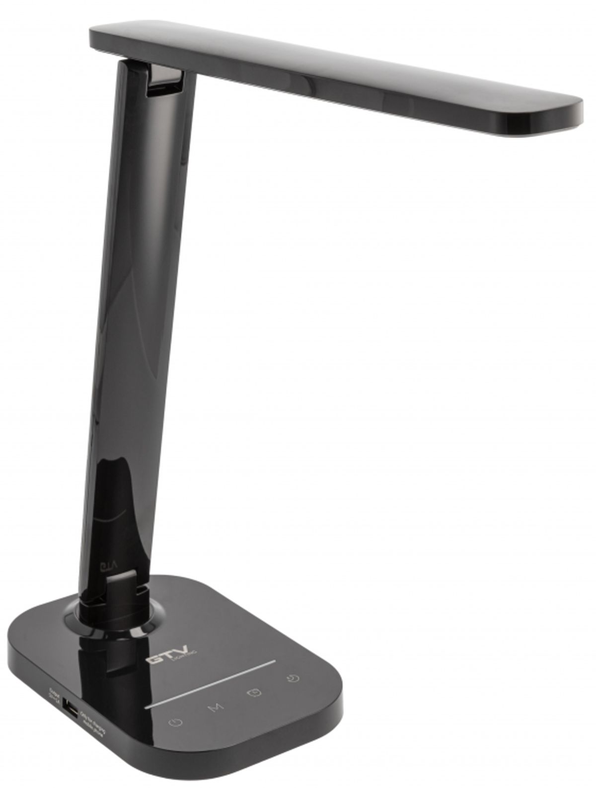 GTV Gale lampa biurkowa 1x8 W czarna LB-GAL8W-10-DEC