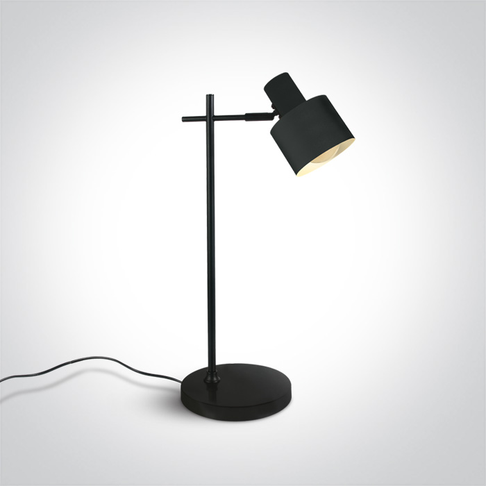 One Light Serena S lampa biurkowa 1x10 W czarna 61116A/B