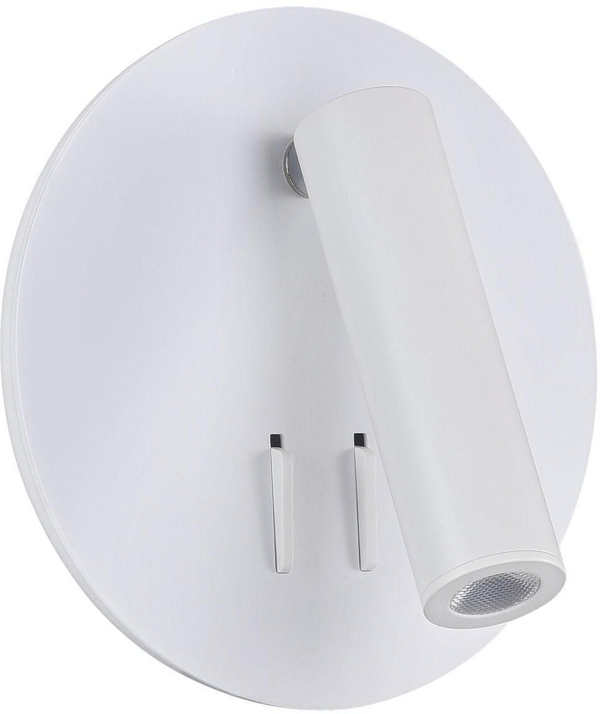 Maytoni Ios kinkiet 1x9W biały C176-WL-01-6W-W
