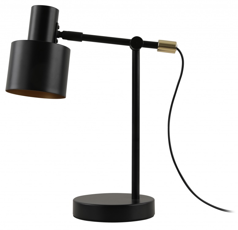 GTV Selvia II lampa biurkowa 1x25 W czarna LB-SELVII-11-DEC
