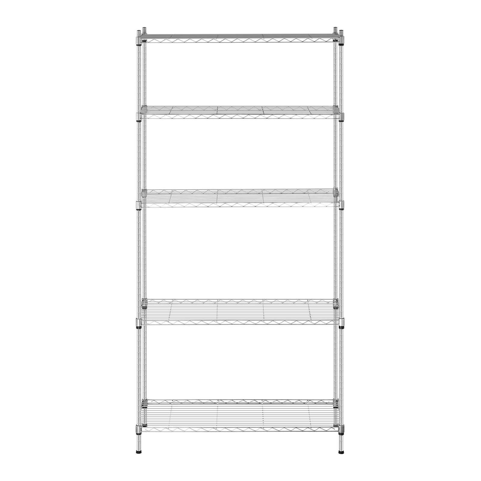 Regał ażurowy 35x90x180cm z 5 półkami, nośność 150kg