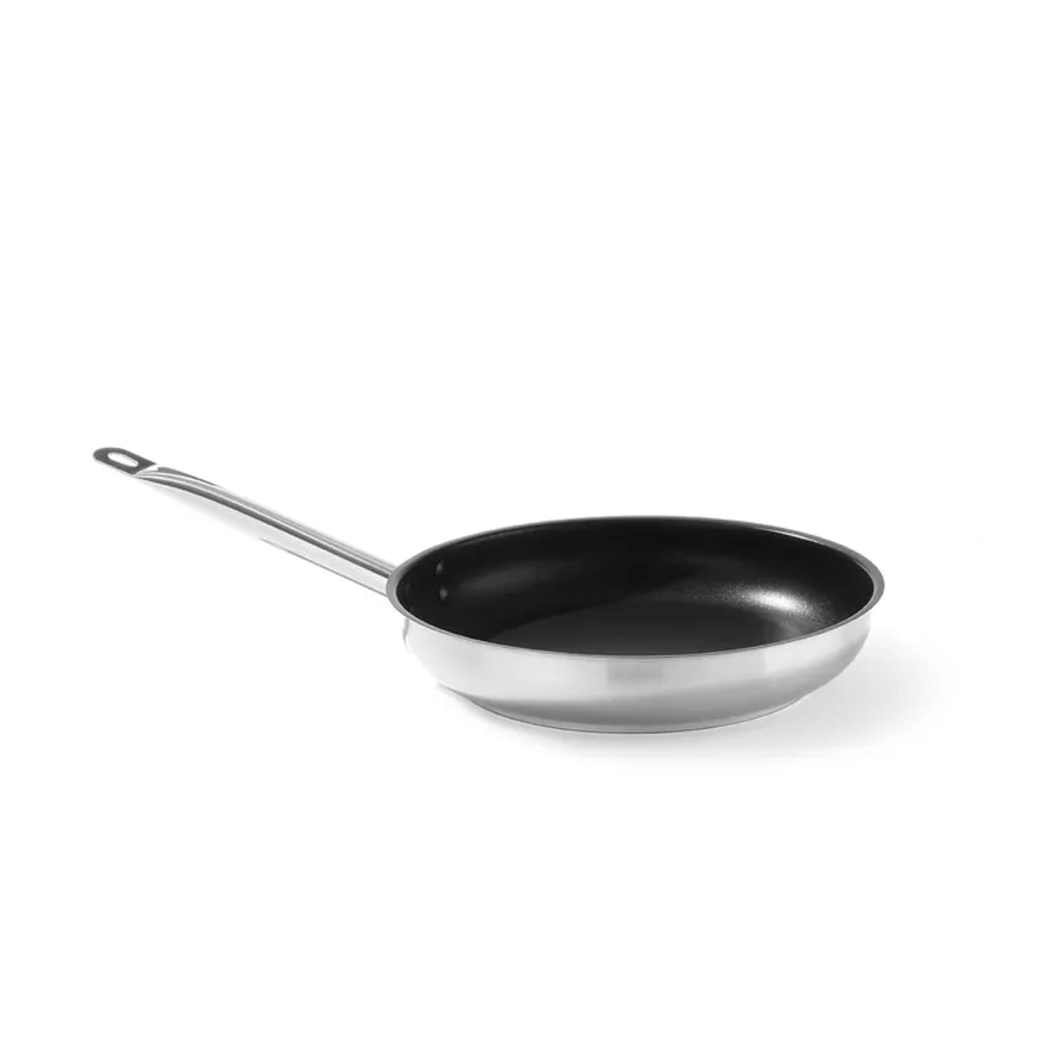 Patelnia z powłoką nieprzywierającą bez pokrywy 28 cm