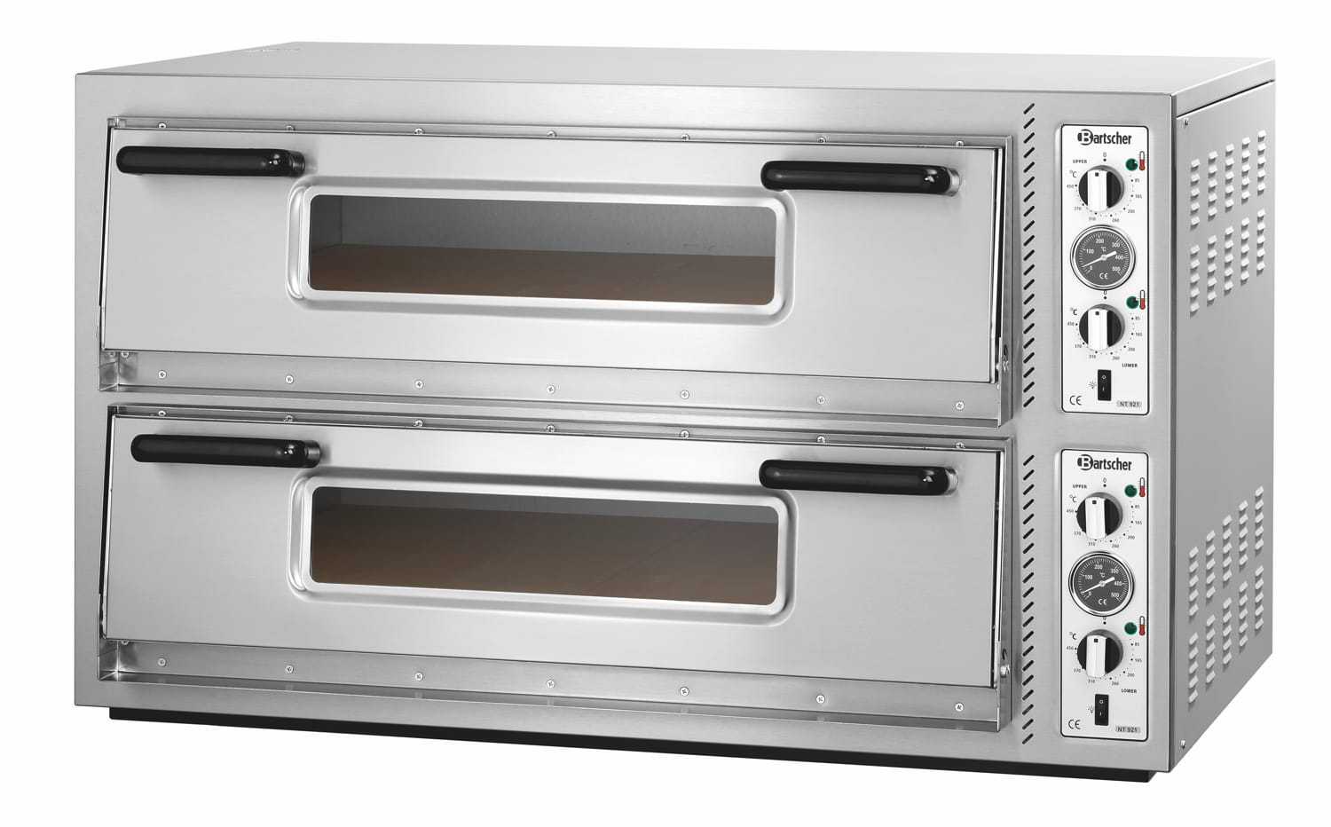 Piec do pizzy 2-poziomowy 12x30cm 400V