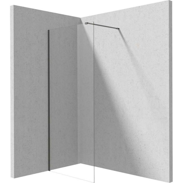 DEANTE Ścianka prysznicowa PRIZMA walk-in 80x195 cm titanium KTJ_D38P