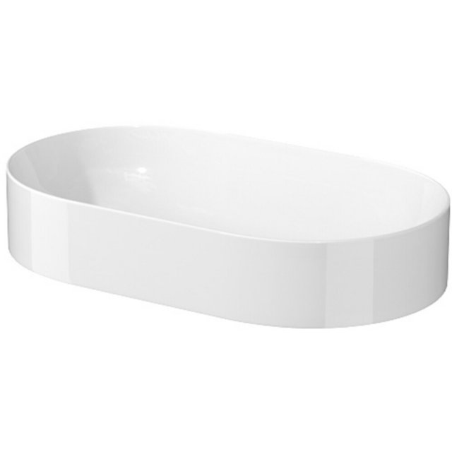 CERSANIT Umywalka nablatowa INVERTO 60 owalna BOX K671-009-ECO