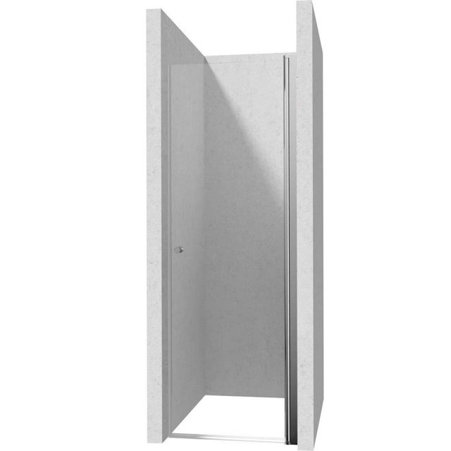 DEANTE Drzwi prysznicowe KERRIA PLUS 90 cm - wahadłowe chrom KTSW041P