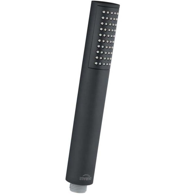 INVENA Słuchawka prysznicowa SIROS czarna AS-80-004-M