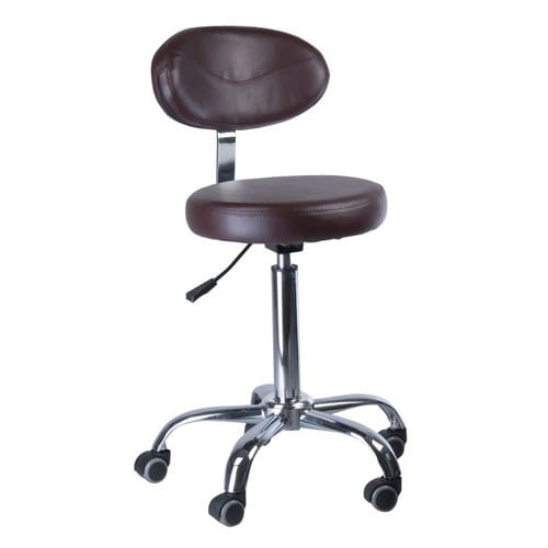 Bs taboret kosmetyczny z opar. bd-9934 brązowy