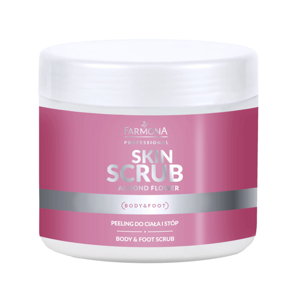 WYPRZEDAŻ 571 Peeling do ciała i stóp Farmona Skin Scrub Almond Flower 500g