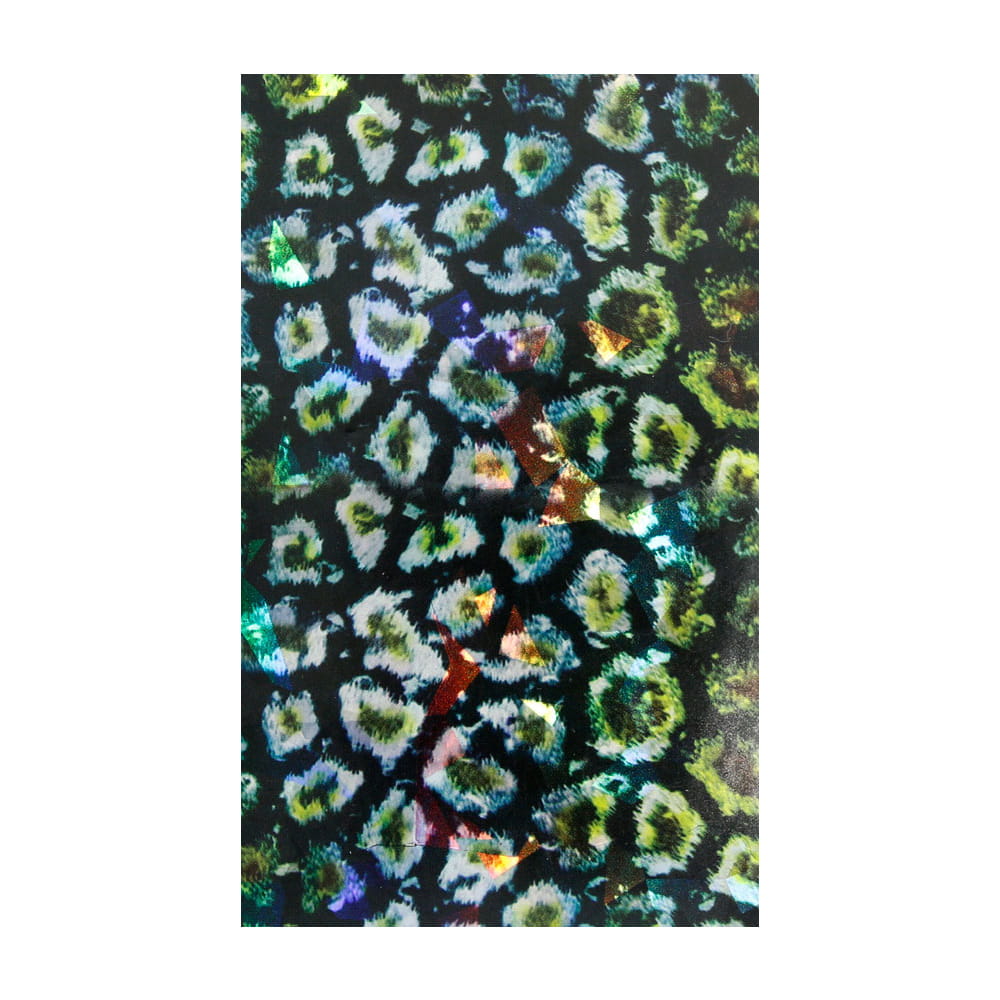 Naklejka do paznokci Laser effect samoprzylepna arkusz 8 cm x 5 cm Nr 232