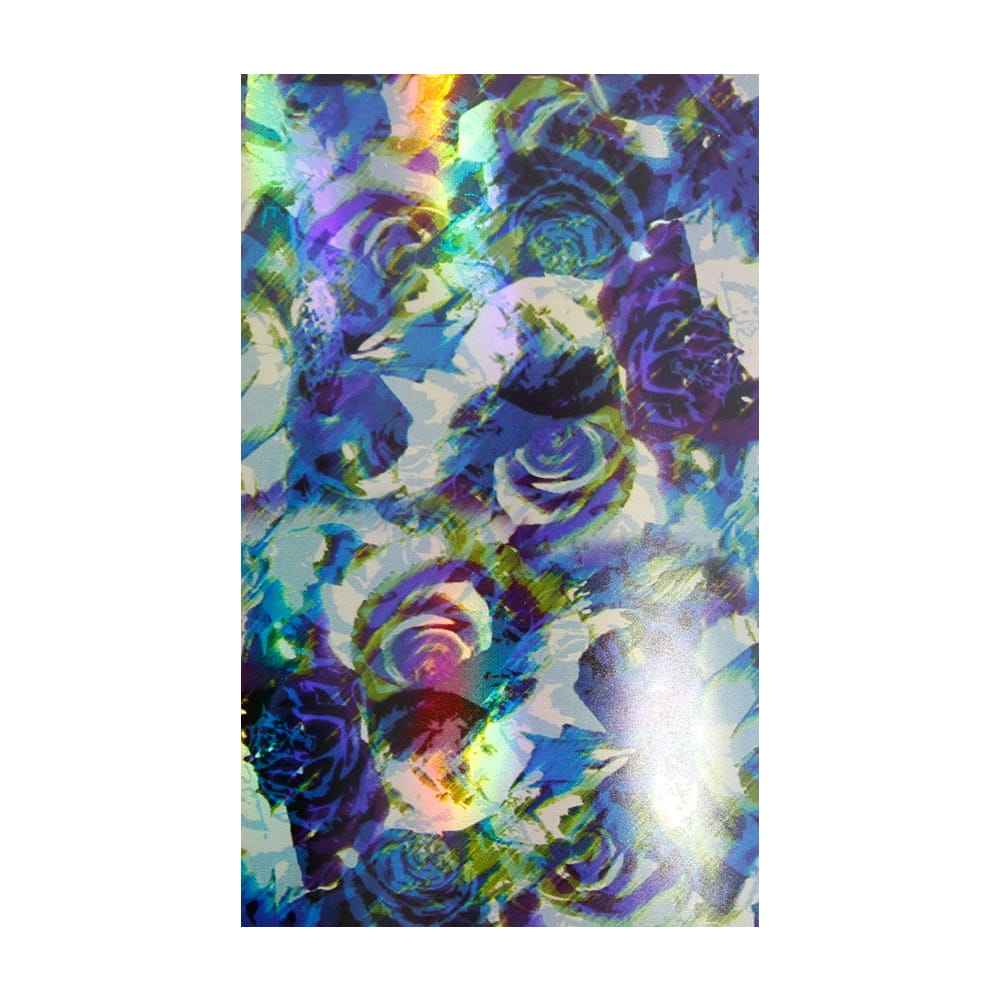 Naklejka do paznokci Laser effect samoprzylepna arkusz 8 cm x 5 cm Nr 231