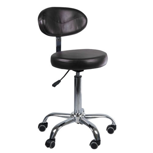 Bs taboret kosmetyczny z opar. bd-9934 czarny