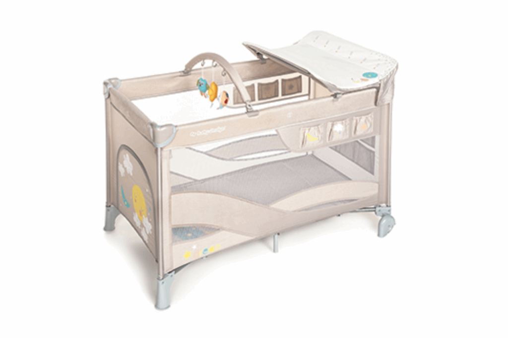 Baby Design, Dream - łóżeczko turystyczne-09 Beige