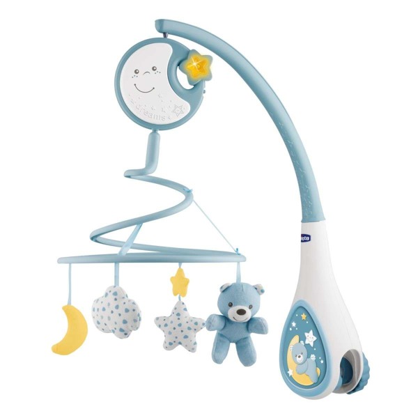 Chicco Next2Dreams - karuzela na łóżeczko - 076272, 076271, 076270-Niebieska