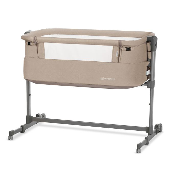 Kinderkraft Neste Up - łóżeczko dostawne-Beige Melange