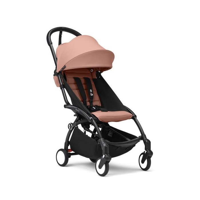 Stokke Yoyo 3 - wózek spacerowy-Ginger/ Czarna rama
