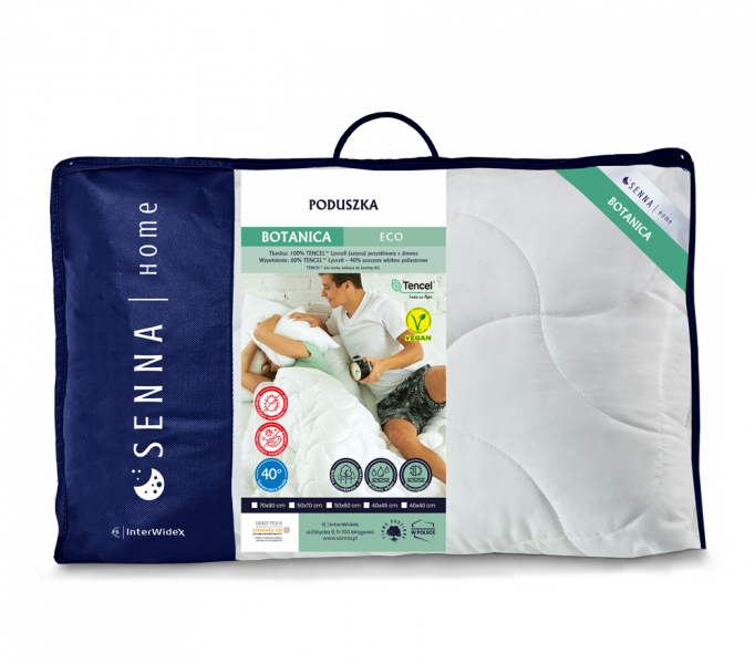 Poduszka BOTANICA/TENCEL regulowana Inter-Widex 50x60