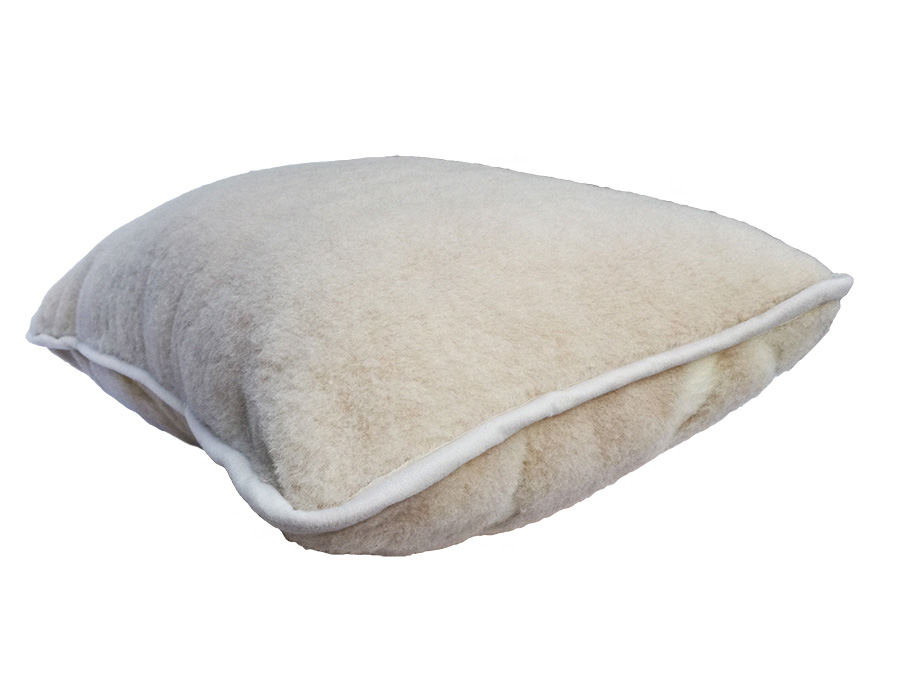 Poduszka wełniana camel jasny benjamin/camel jasny 50x60 (+-3cm)