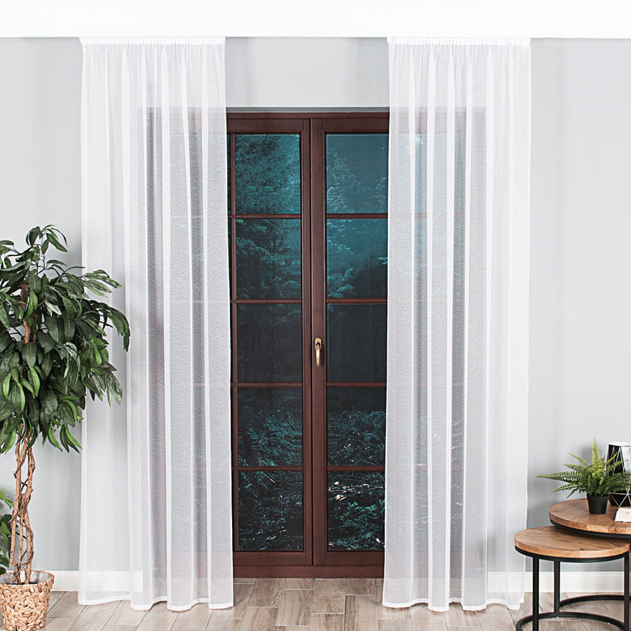 Firana gotowa Melissa 140x270, 300x270cm / kolor biały