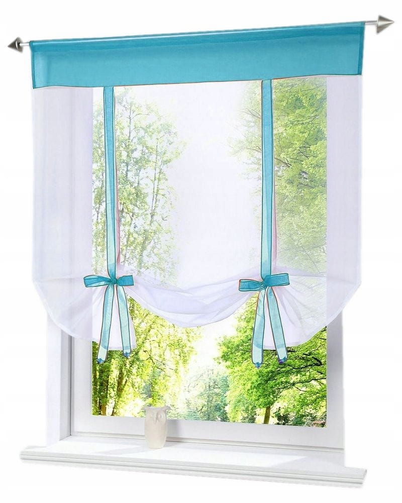 FIRANKA GOTOWA PANEL WSTAWKA NIEBIESKA 150X150 WOA - Idealna do Salonu