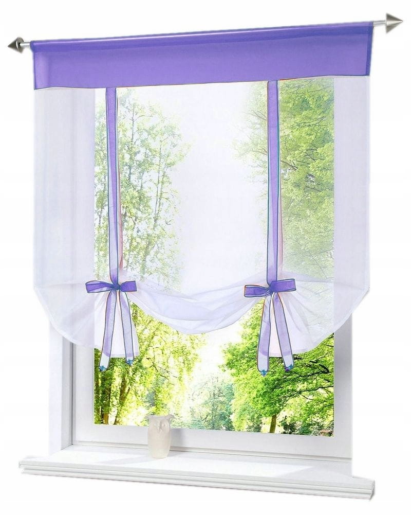FIRANKA GOTOWA PANEL WSTAWKA FIOLET 150X150 WOAL