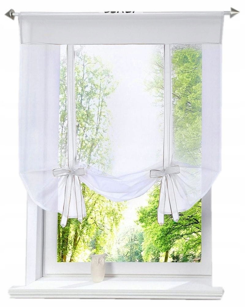 FIRANKA GOTOWA PANEL WSTAWKA BIAŁA 150 X150 WOAL