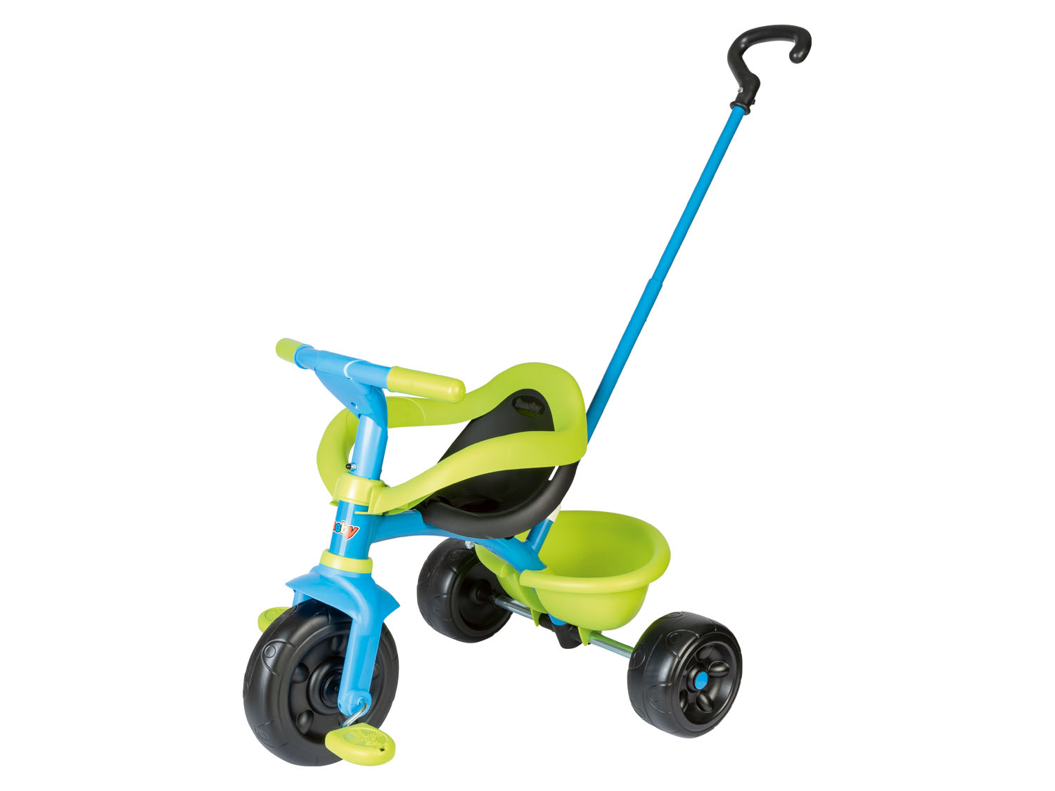Smoby Rowerek trzykołowy BE Fun+, z rączką do prowadzenia