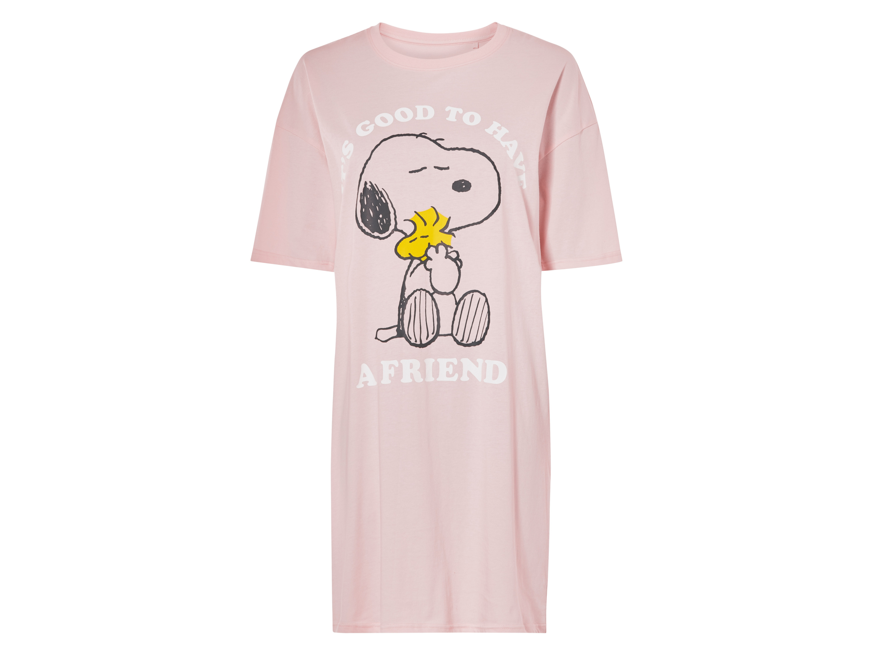 Koszula nocna damska z bawełny Snoopy, XS 32/34