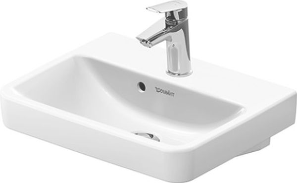 Darmowa Dostawa - Umywalka 45x35 cm prostokątna meblowa biała Duravit No. 1 07434500002