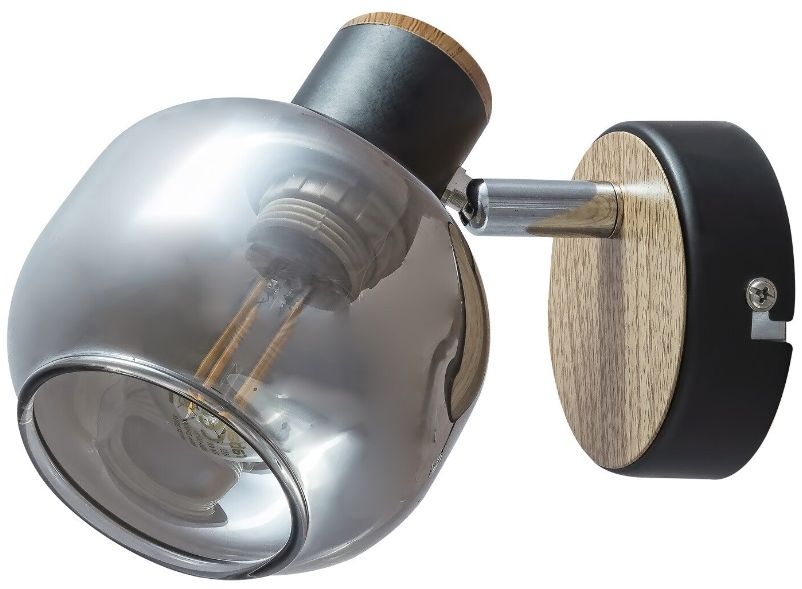 Darmowa Dostawa - Kinkiet 1x40 W przydymiony Rabalux Salazar 5397